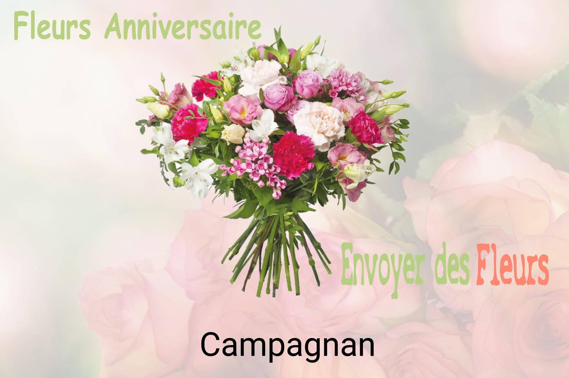 Bouquet de fleurs d’anniversaire livré à Campagnan