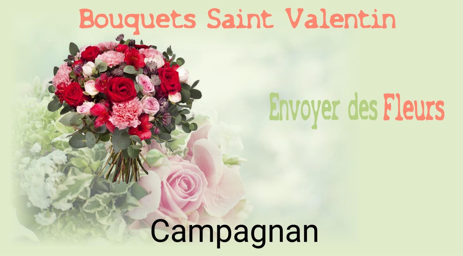 Roses de Saint-Valentin livrées à Campagnan
